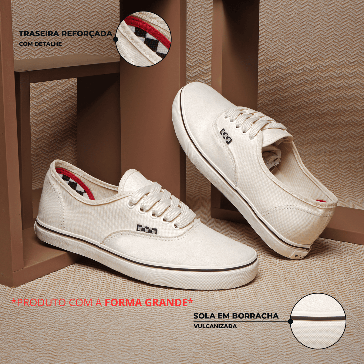 Tênis Virvel Essential Pro Off White