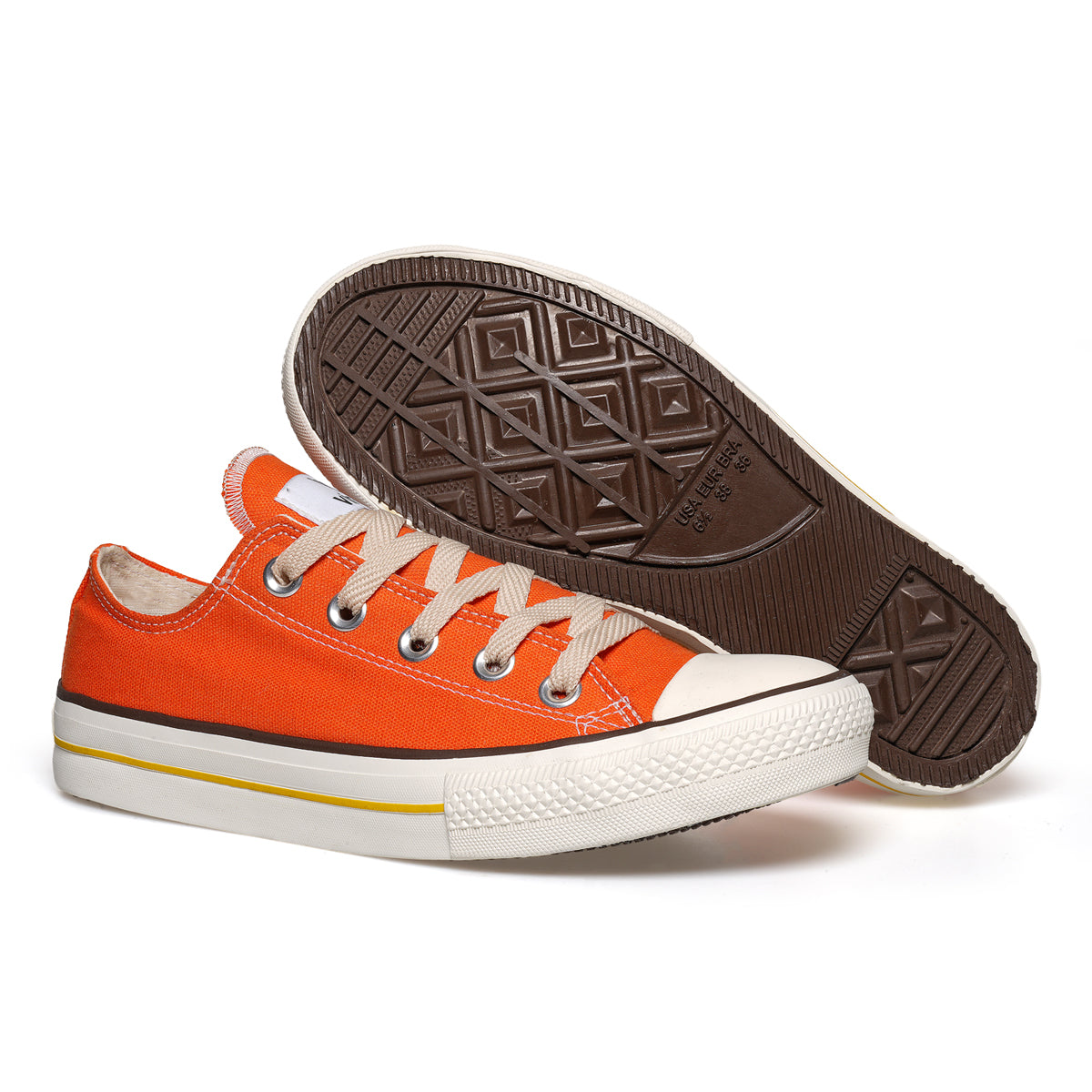 Tênis Tradicional Virvel Star Laranja Orange Pop