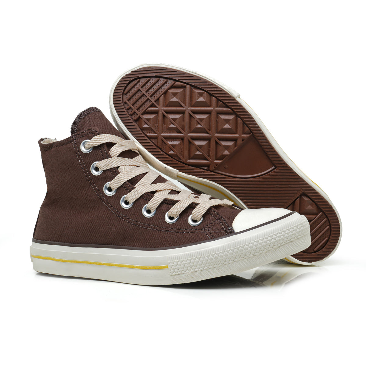 Tênis Cano Alto Virvel Star Marrom*