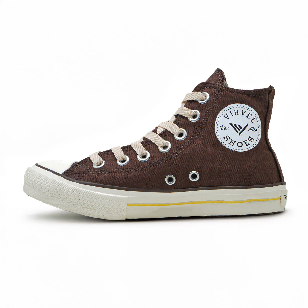 Tênis Cano Alto Virvel Star Marrom*