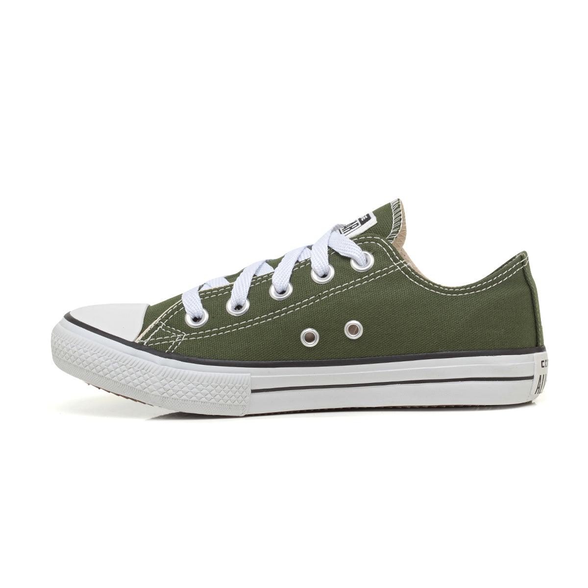 Tênis All Star Tradicional Verde Musgo - Vortex Calçados