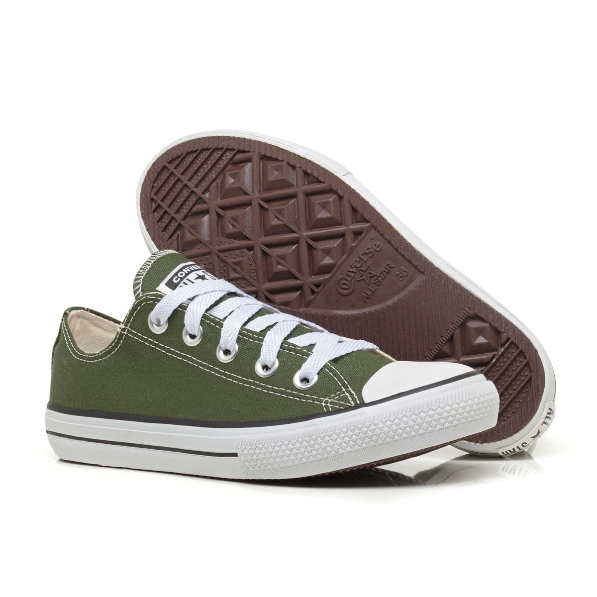 Tênis All Star Tradicional Verde Musgo - Vortex Calçados