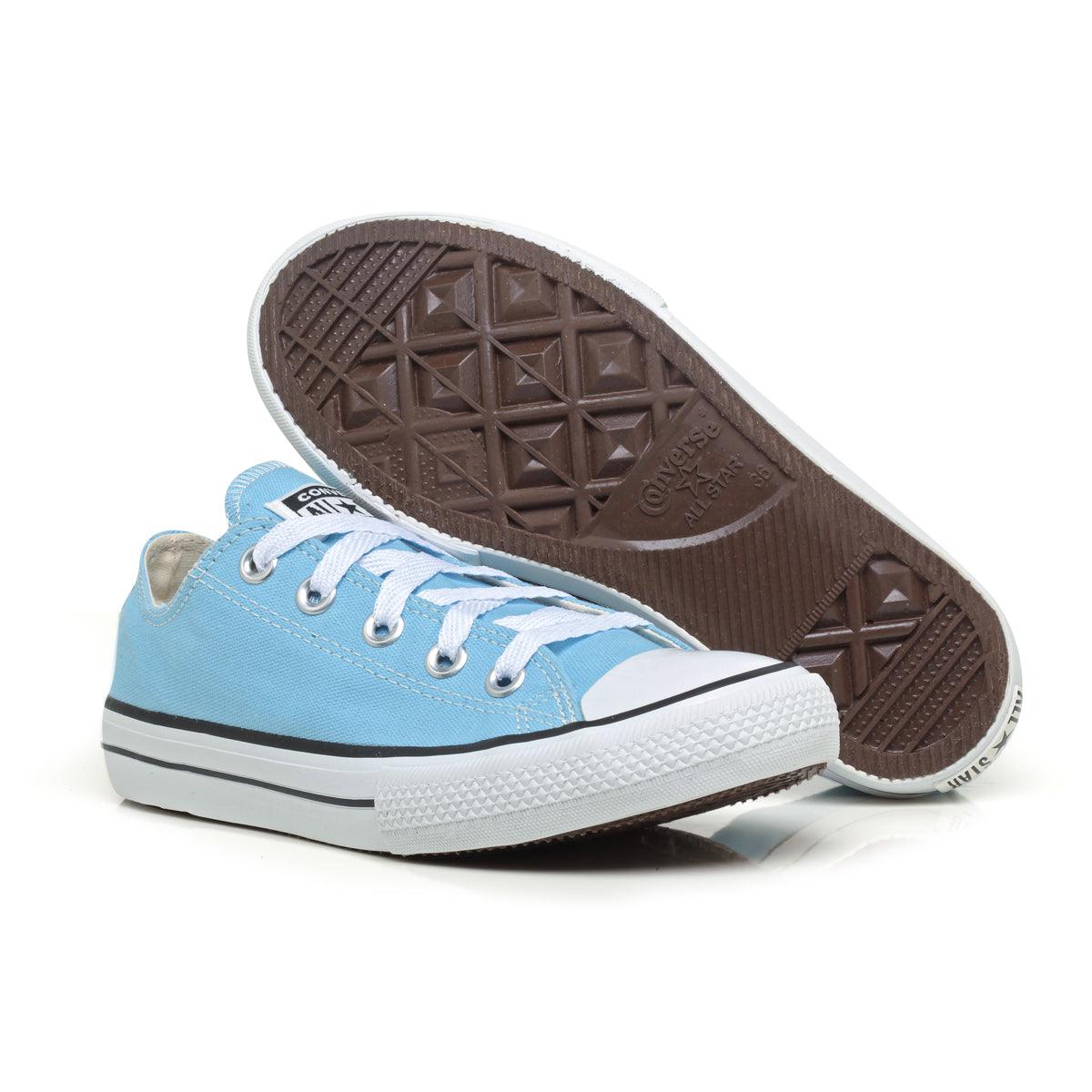 Tênis All Star Tradicional Azul Bebê - Vortex Calçados