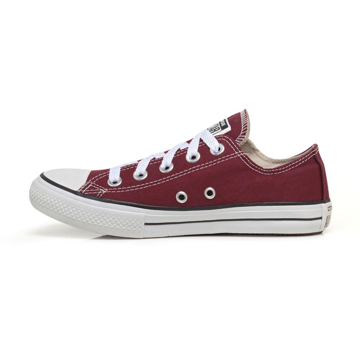 Tênis All Star Tradicional Vinho/Bordô (Red Cherry) - Vortex Calçados