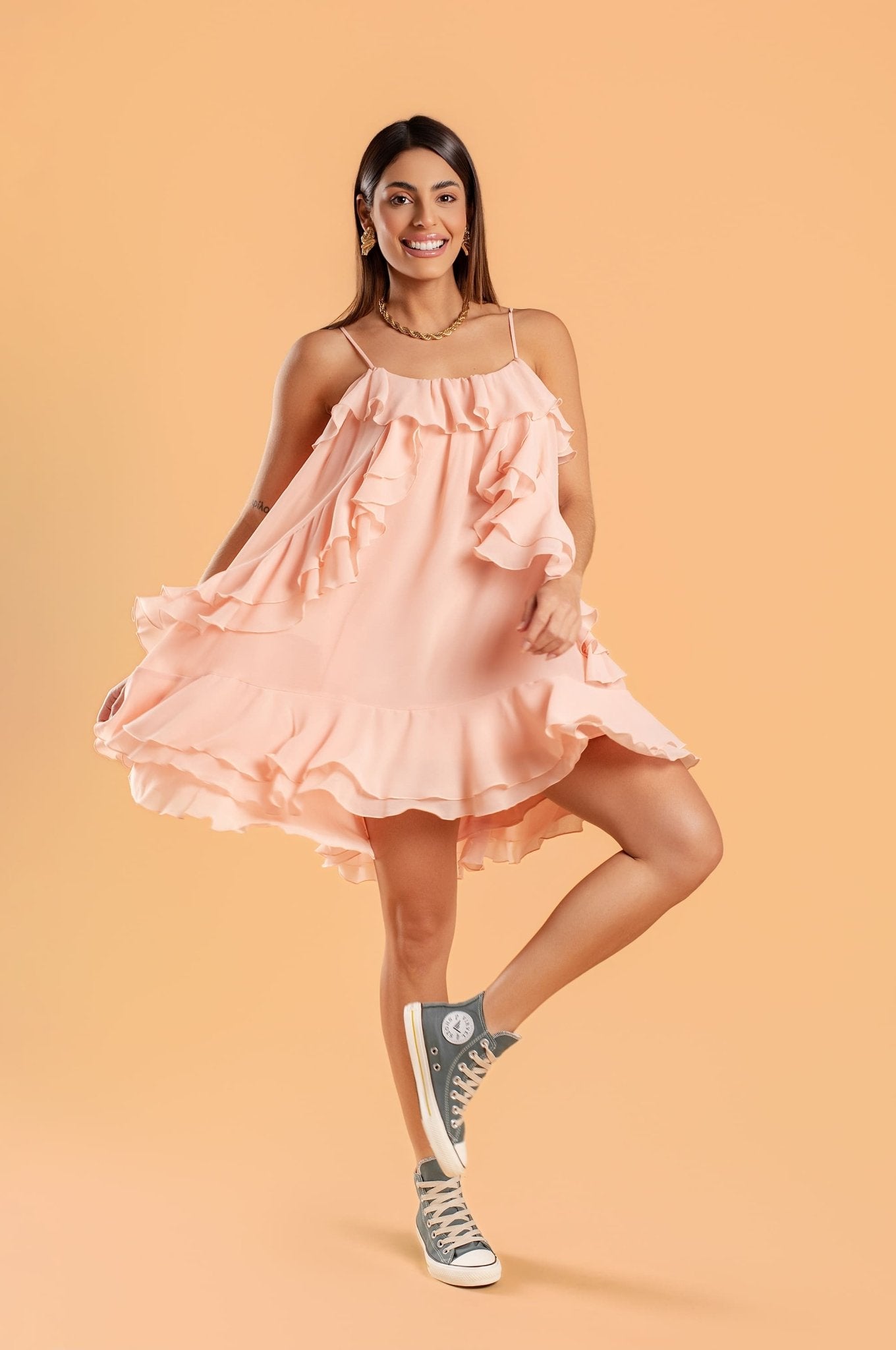 Tênis Adulto Cano Alto Virvel Star Cinza Urban Grey - Virvel shoes