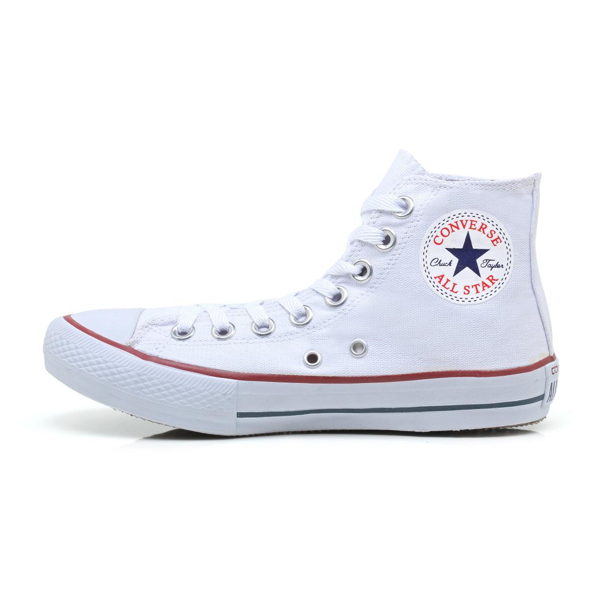 Combo 2 pares All Star cano alto Preto+Branco - Vortex Calçados