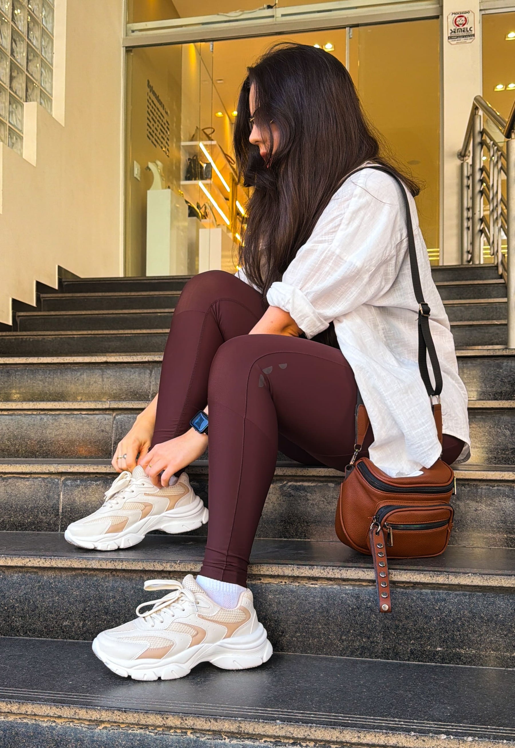 Tênis Virvel Ana Creme/Beige