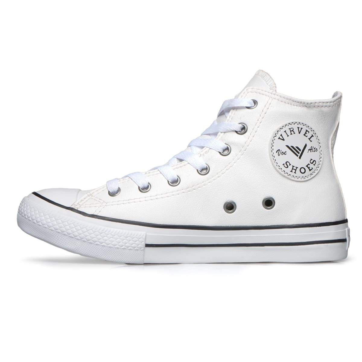 Tênis Cano Alto Virvel Star Cloud Synthetic (Branco)