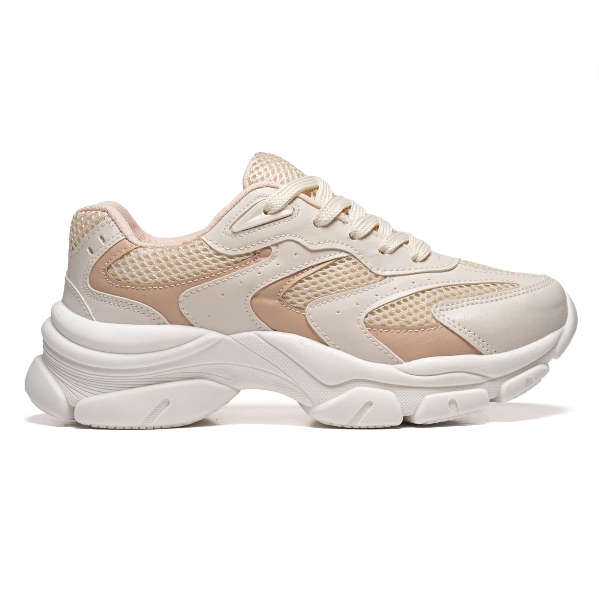 Tênis Virvel Ana Creme/Beige
