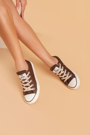 Tênis Tradicional Virvel Star Chocolate Cream Marrom