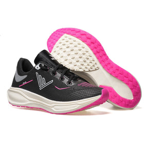Tênis Adulto Sintético Virvel Move Preto/Pink - Virvel shoes