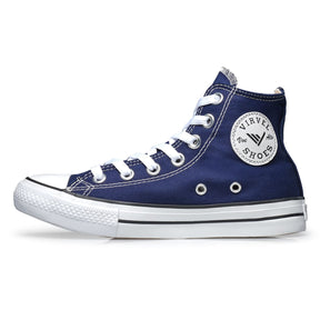 Tênis Cano Alto Virvel Star Azul Marinho - Virvel shoes