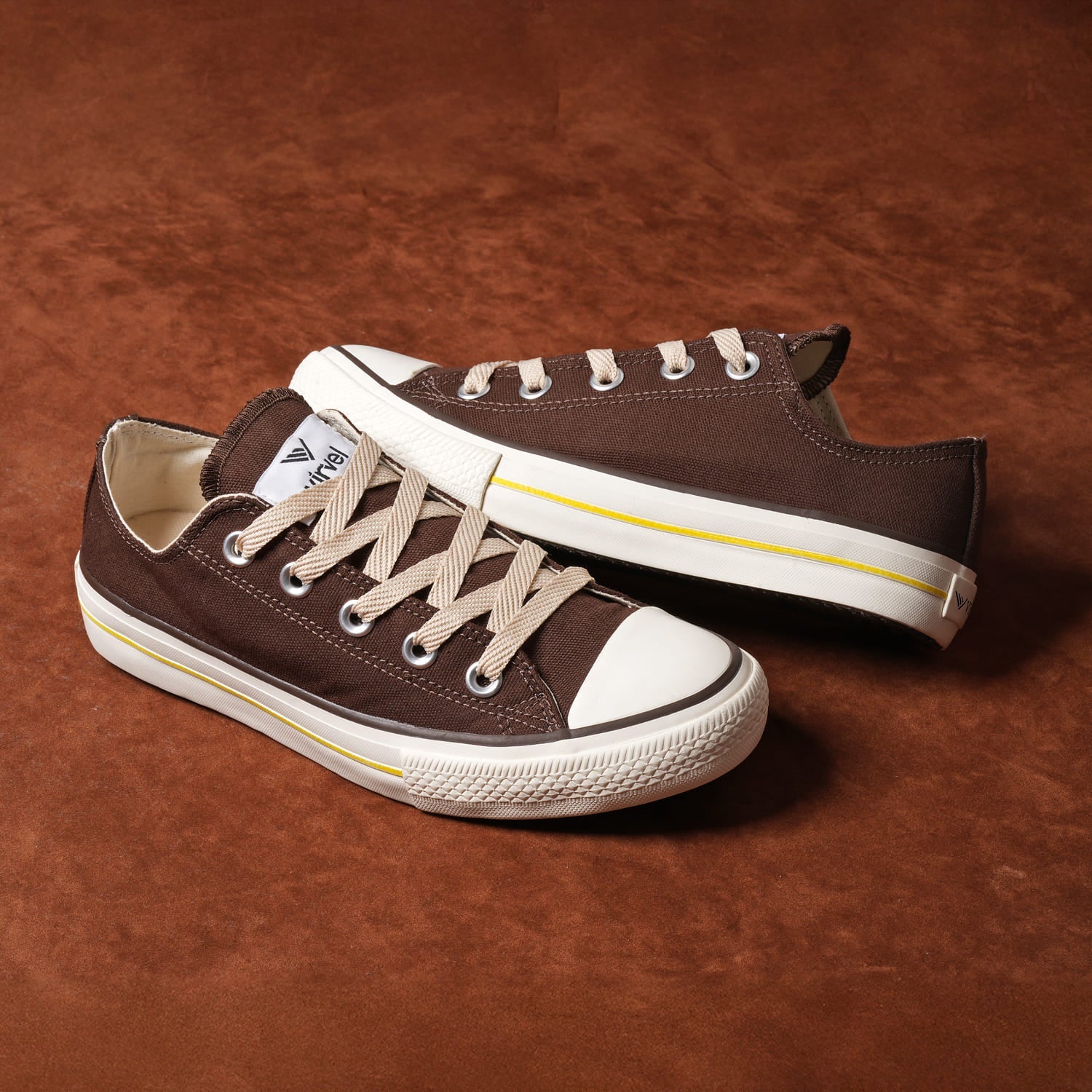 Tênis Tradicional Virvel Star Chocolate Cream Marrom - Virvel shoes