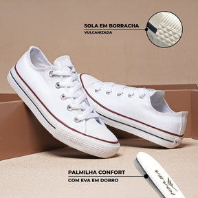 Tênis Virvel Star Tradicional Branco* - Virvel shoes